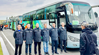 海搏论坛长运圆满实现“通威太阳能10年庆典暨2023第六届中国国际光伏产业大会迎接晚会”运输工作